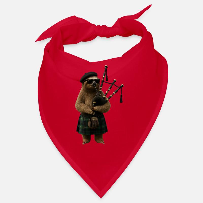 Faultier Dudelsack Bandana
