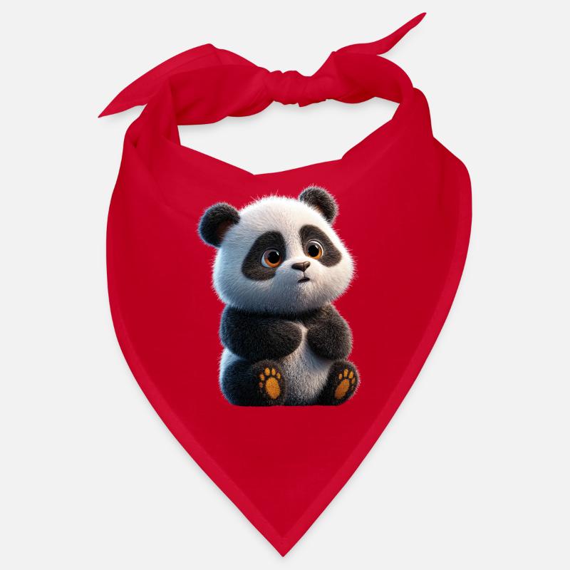 Panda Ours Pandas Géants Panda Géant Mignon Panda Ours Panda Bandana