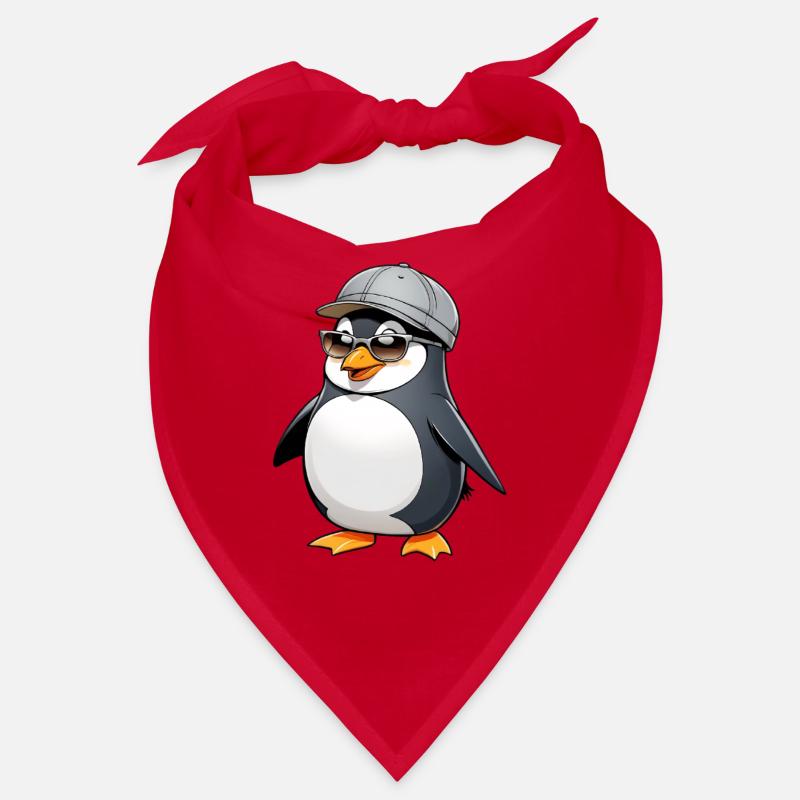 Cool Pingu mit Style Bandana