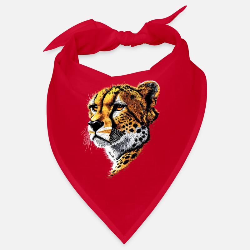 Guépard Guépard Gros chat Amoureux des chats Guépard Bandana