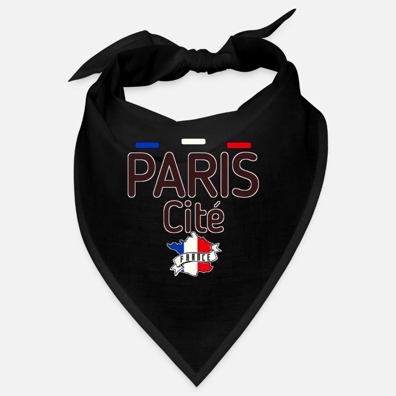 Paris Drapeau Français Cité Ville Ile Bandana