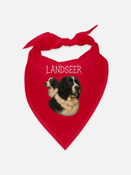 Landseer - Bandana - Rot - Vorne