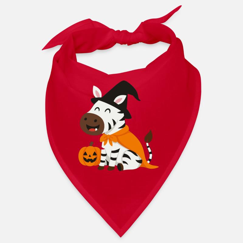Cute Halloween Zebra Bandana