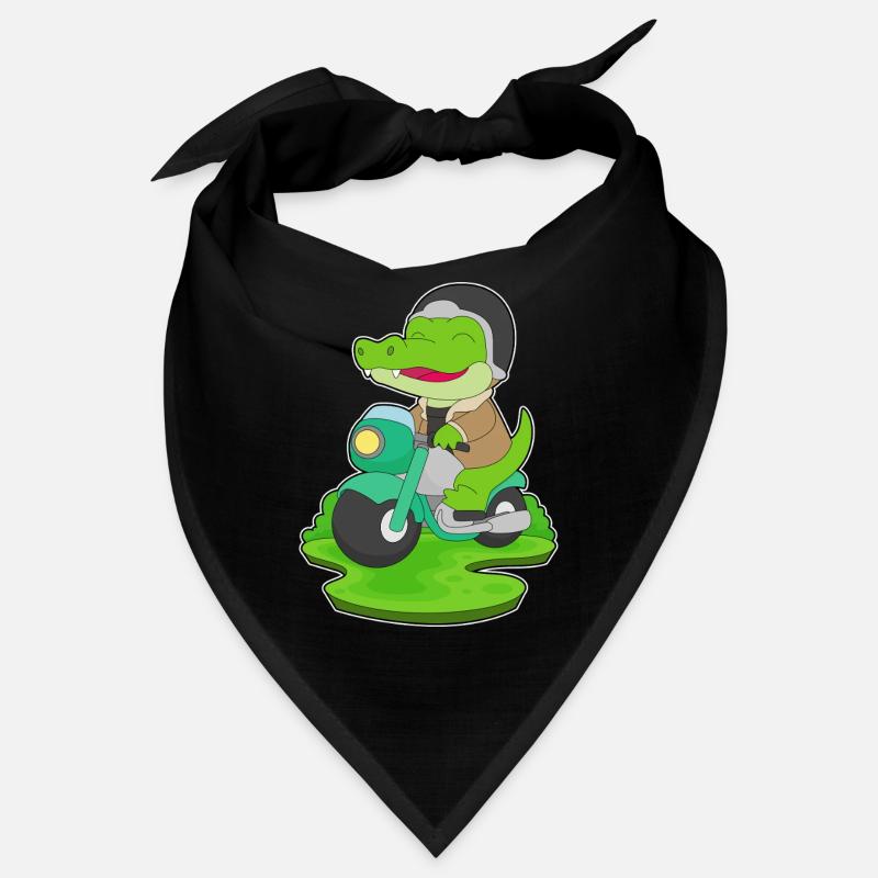 Krokodil Motorroller Bandana