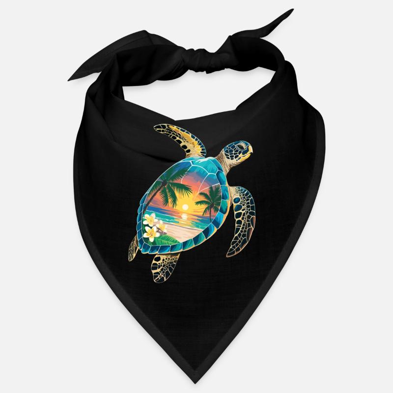 Schildkröte Wellen Surf Turtle Surfer Schildkröten Bandana
