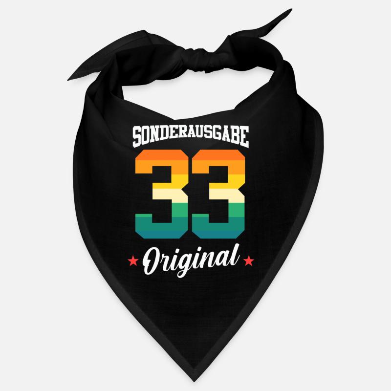 33 Birthday Bandana