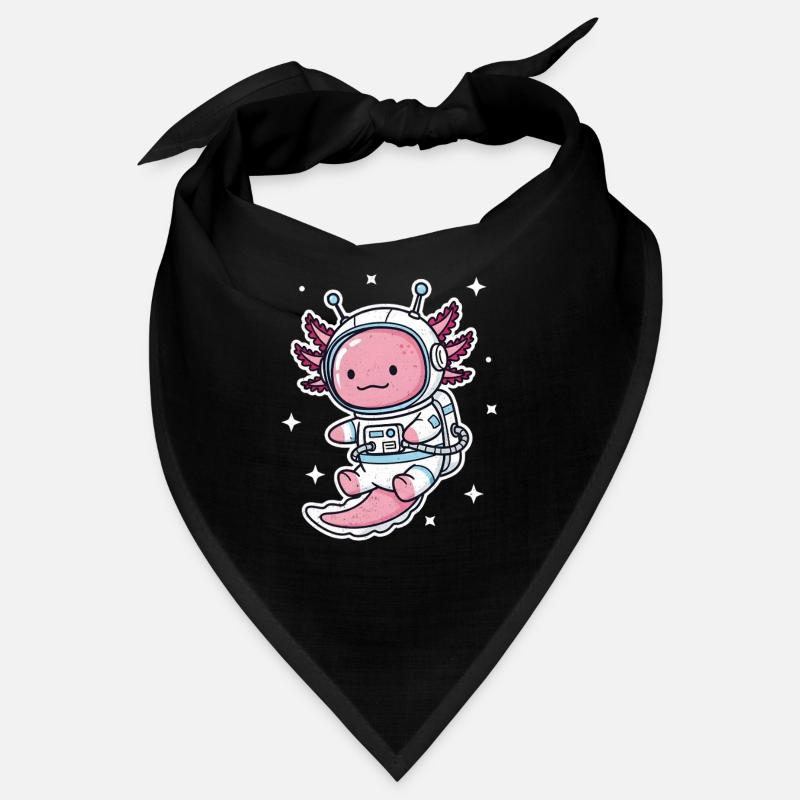 Astronaute axolotl Bandana