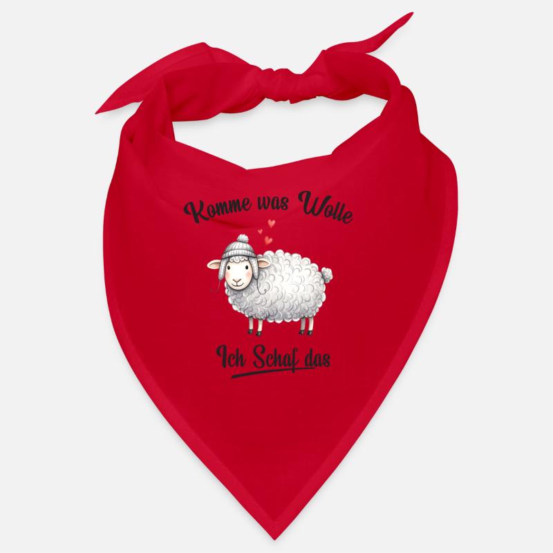 Komme was Wolle ich Schaf das Bandana