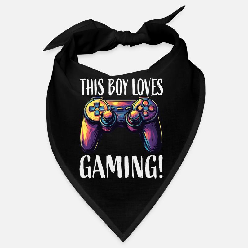 Dieser Junge liebt Gaming Controller Bandana