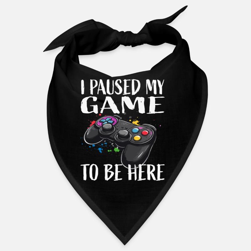 Spielpause Contrôleur Spruch Bandana