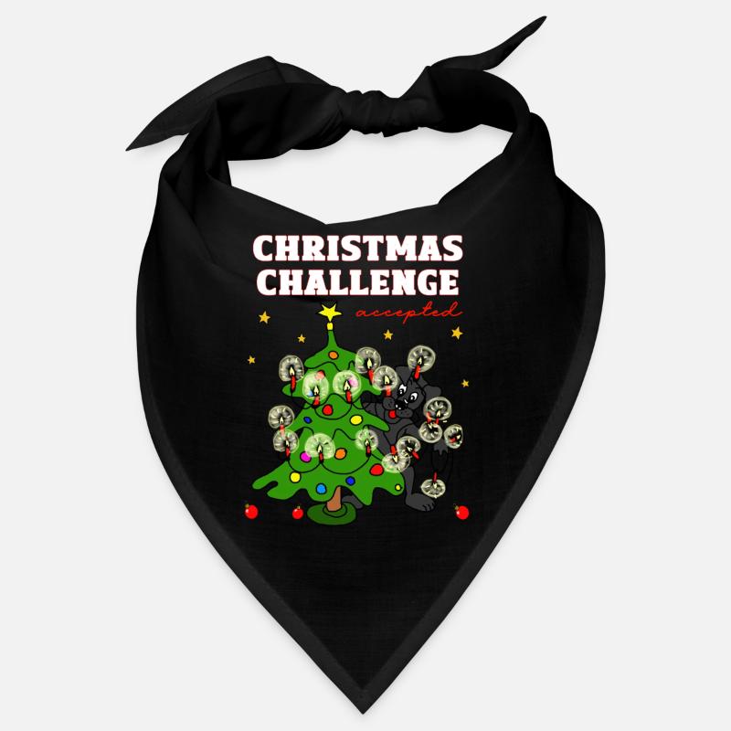 Christmas Challenge Accepts Dog Bandana