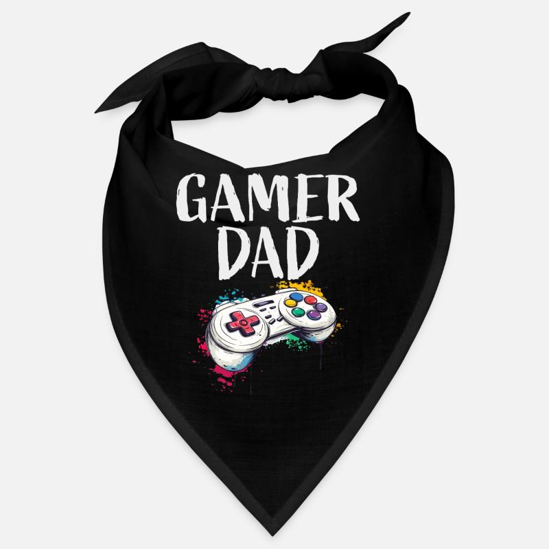 Art de manette Gamer Dad Bandana