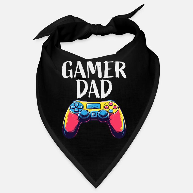 Gamer Dad Controller Grafik Bandana