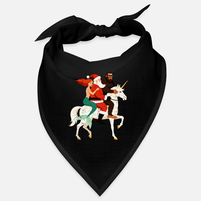 Héros de Noël sur la licorne Bandana