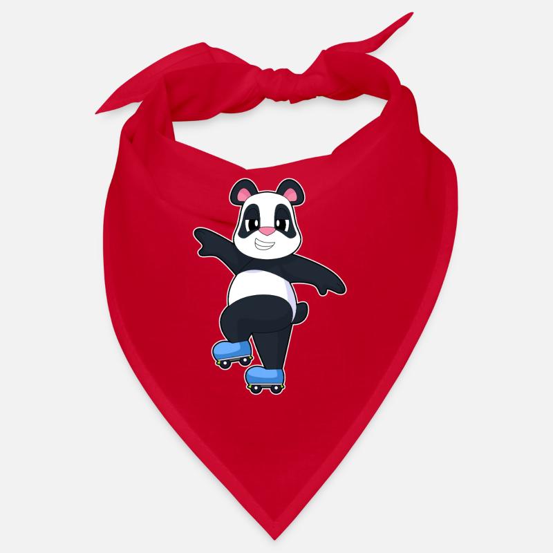 Panda Rollers Rollers Sport - Bandana - rouge
