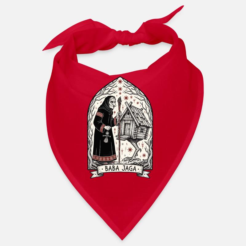 Baba Yaga Dunkle Slawische Hexenkunst Bandana