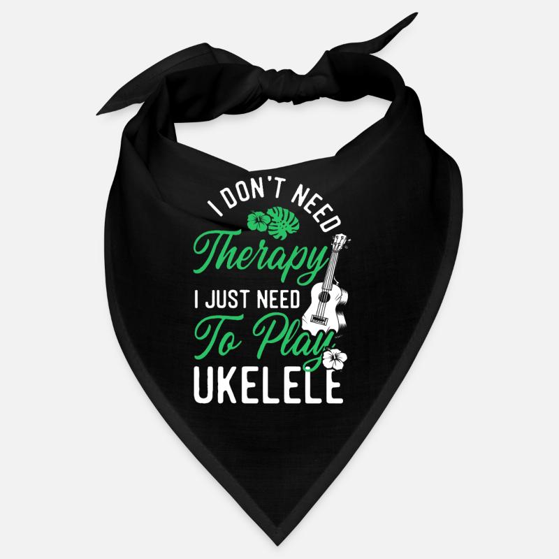 Hawaiian Ukulele Uke I Don't Need Bandana