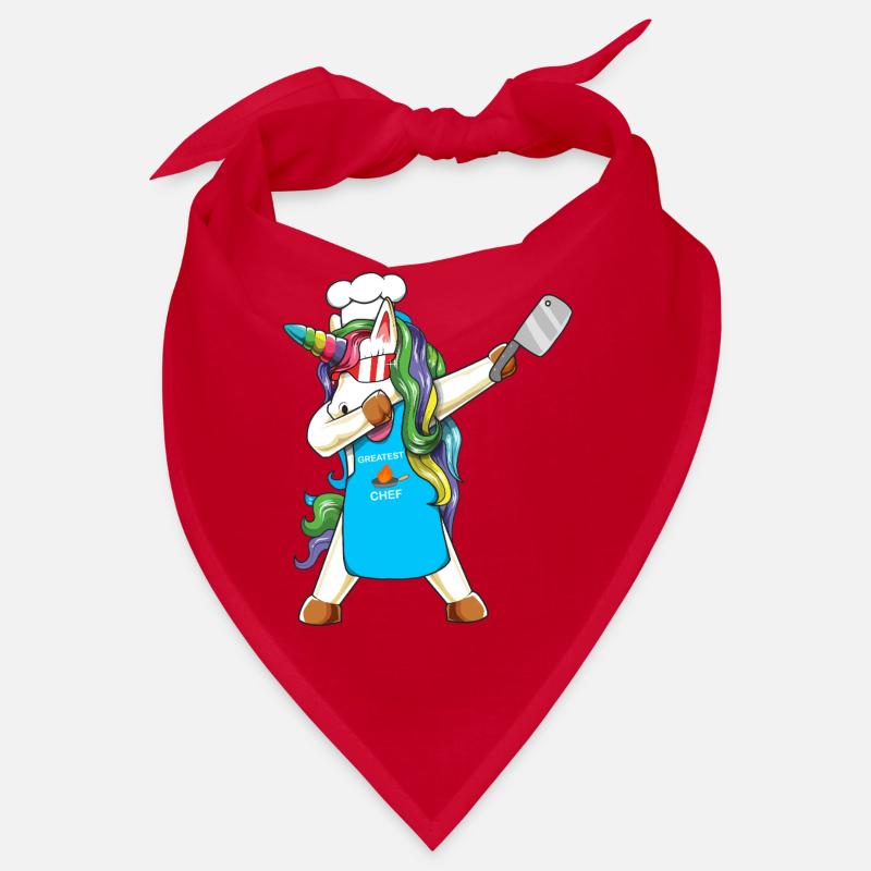 Dapping de licorne Greatest Chef Chef Maître Cuisinier Bandana