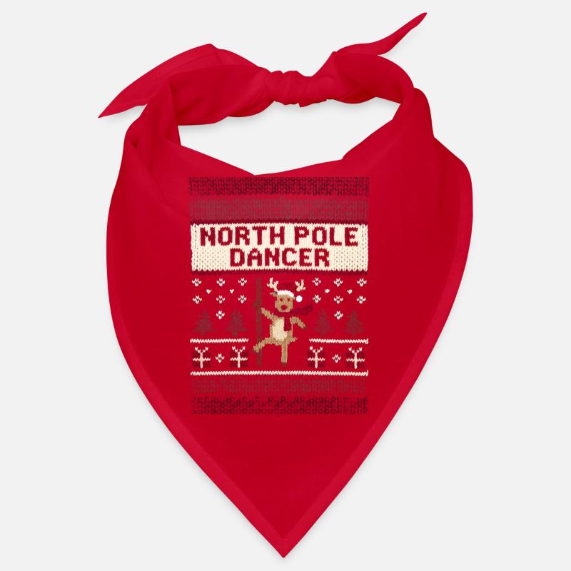 North Pole Dancer – Inappropriate Christmas for Bandana