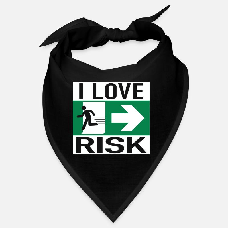 LOVE RISK – Courage begins with a step Bandana