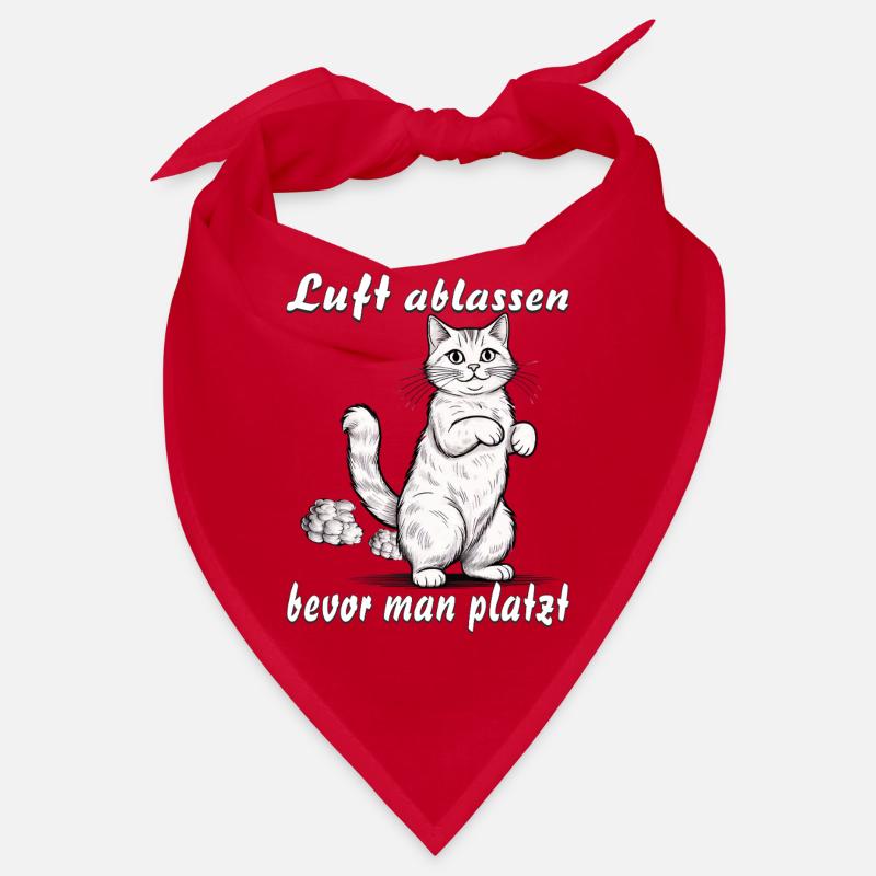 CAT Deflate before bursting Bandana