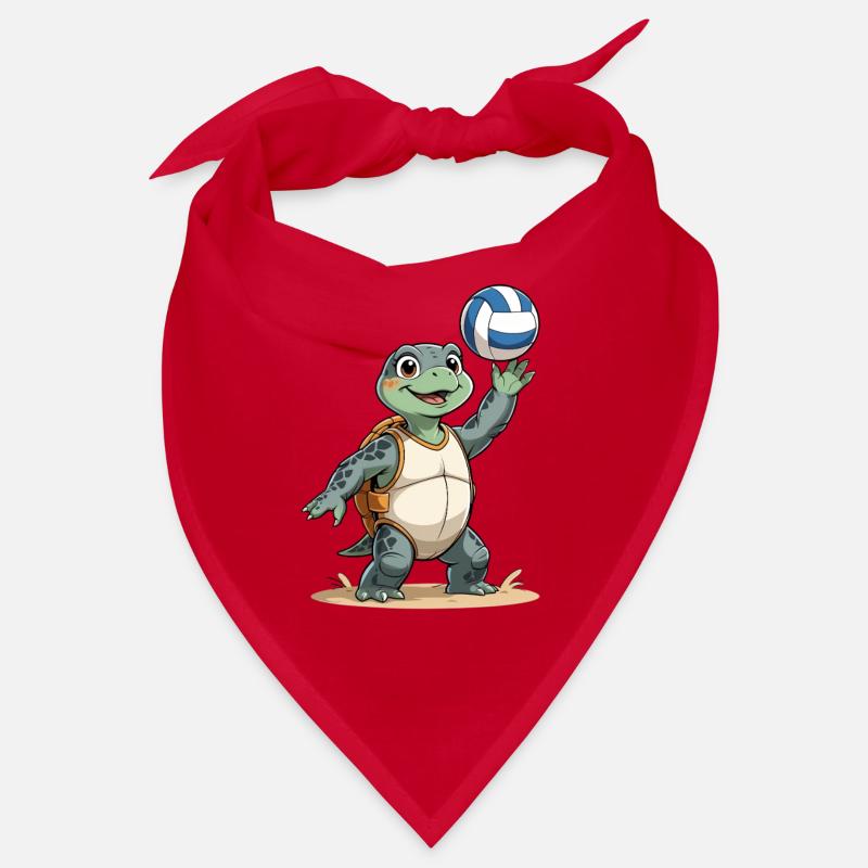 Volley-Turtle with backpack Bandana