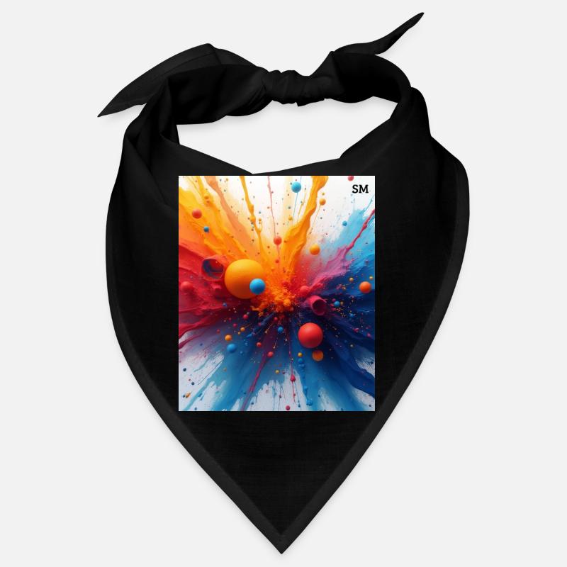 Abstract Color Explosion Bandana