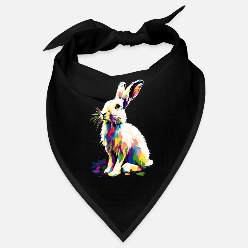 Mountain Rabbit Arctic Hare Albino Rabbit White Rabbit Bandana