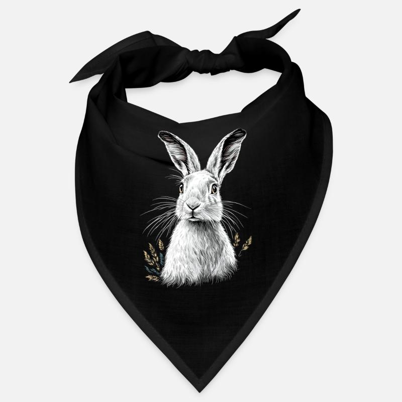 Mountain Rabbit Arctic Hare Albino Rabbit White Rabbit Bandana