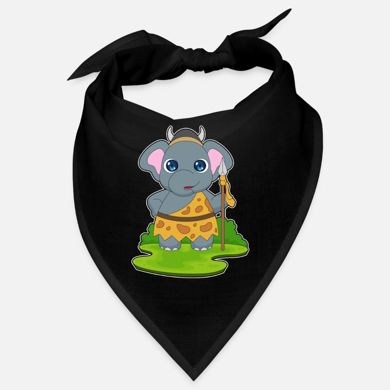 Elephant Warrior Spear Bandana