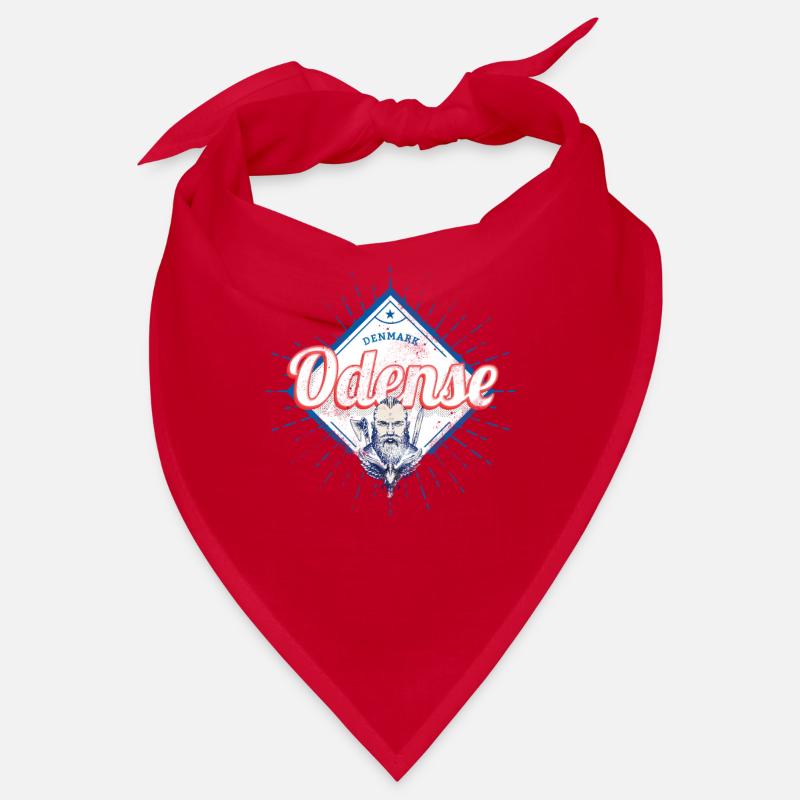 Ville d’Odense, Danemark, avec souvenir de vacances viking Bandana