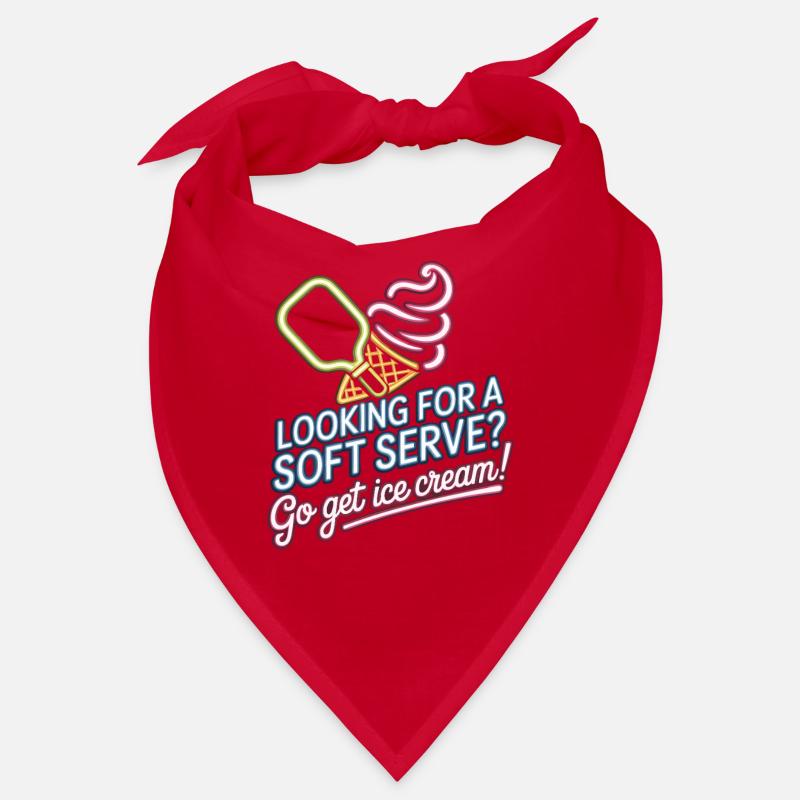Pickleball Player Looking For Soft Serve Dinking Bandana