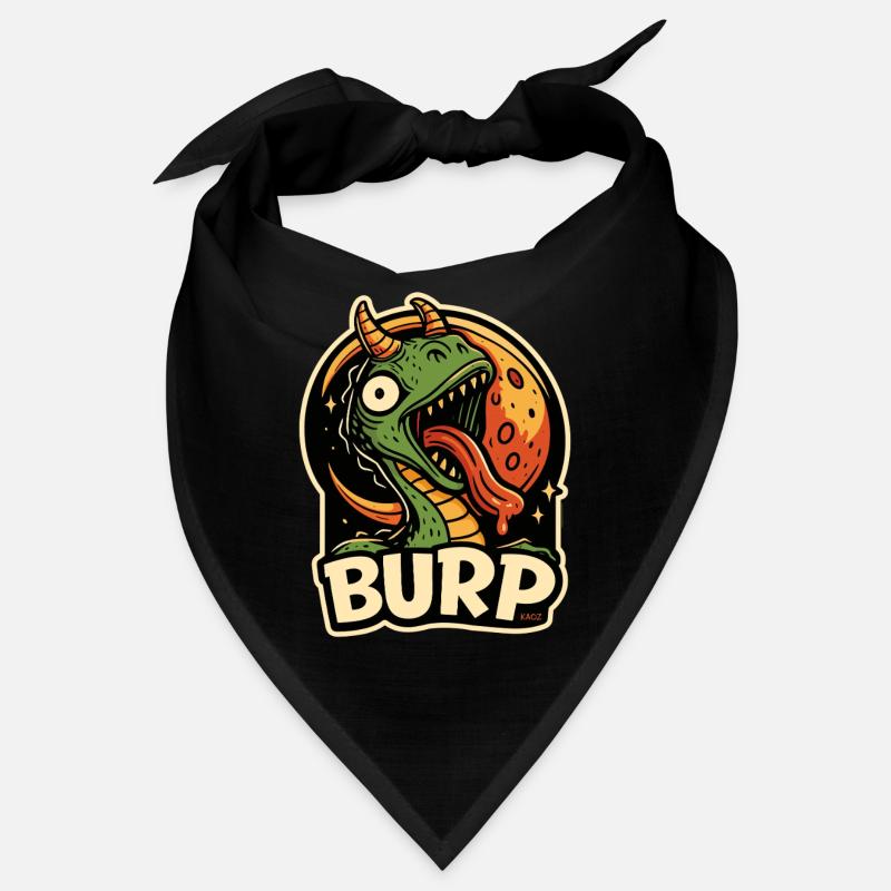 Burp Dragon Moon Tee Bandana
