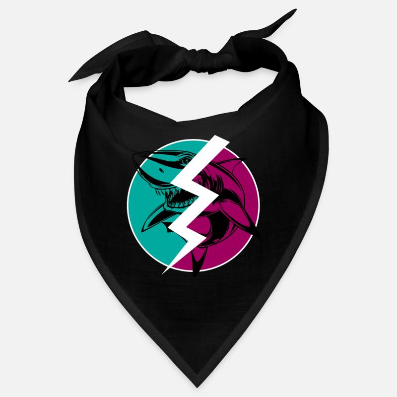 Electric Split Shark Bandana