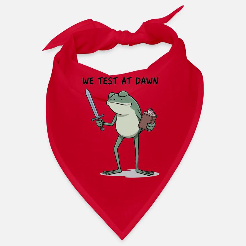 We Test at Dawn Frog Knight Bandana