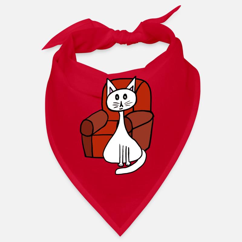 Chat Chats Animaux de compagnie après le travail 80 ans Bandana