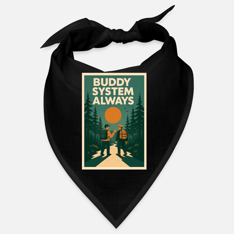 Immer Buddy-System | Pfadfinder Bandana