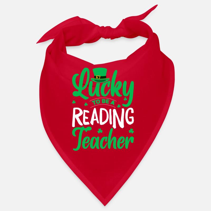 Lucky to Be a Reading Teacher Bandana