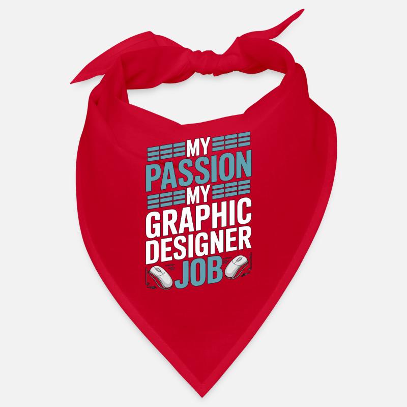 Graphic Designer My Passion My Visual Designer Bandana