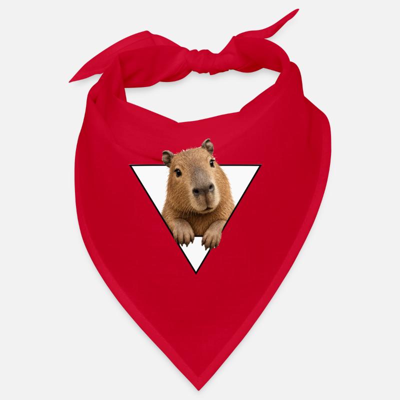 Kapybara im Dreieck Bandana