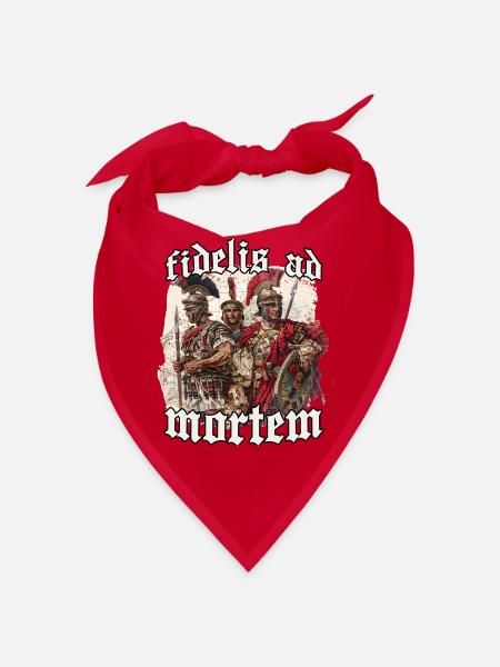Elite Prätorianer Soldaten Römische Elite Kohorte  - Bandana - Rot - Vorne