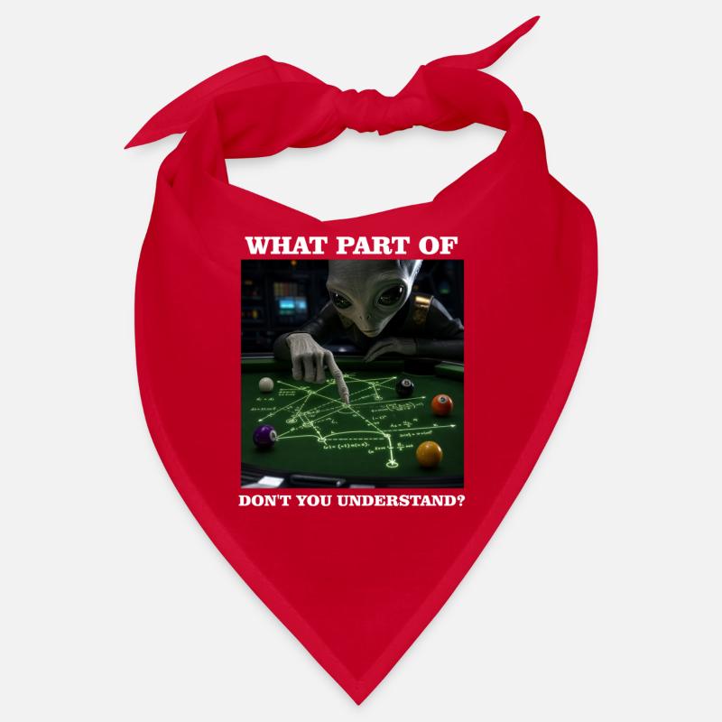 Billard-Physik-Alien-Nerd-Billardspieler Bandana