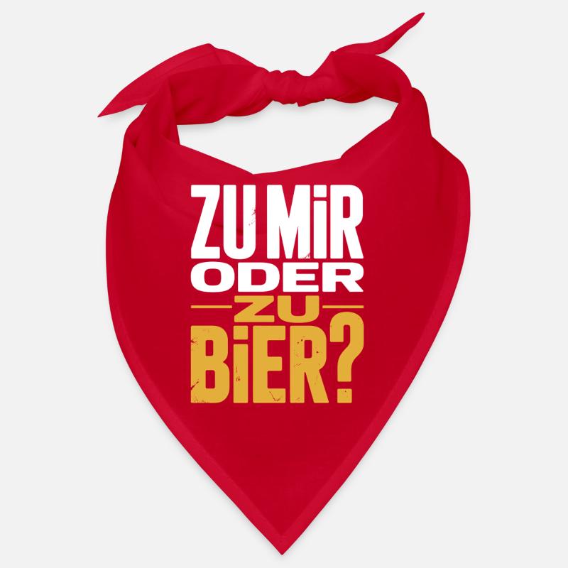 Bier Zu Mir Oder Zu Bier Flirt Single Party Malle Bandana