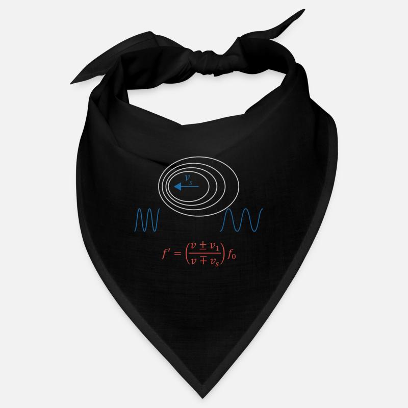 Physik Doppler Effekt Geschenk Physiker Welle Bandana