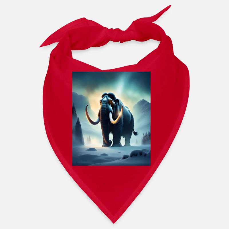 scary evil mammoth Bandana
