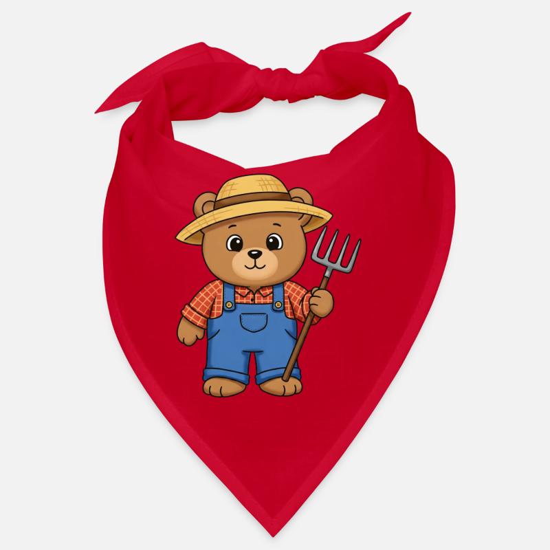 Teddybär Farmer Bandana