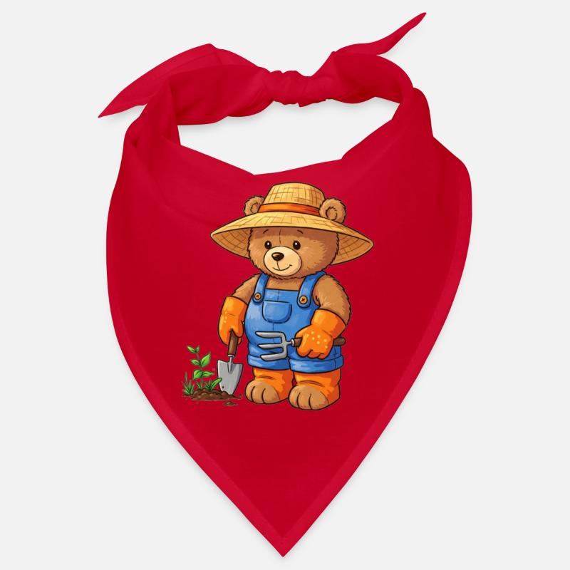 Teddybär Gärtner Bandana