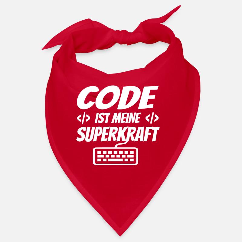 Code Ist Meine Superkraft Software Entwickler Code Bandana