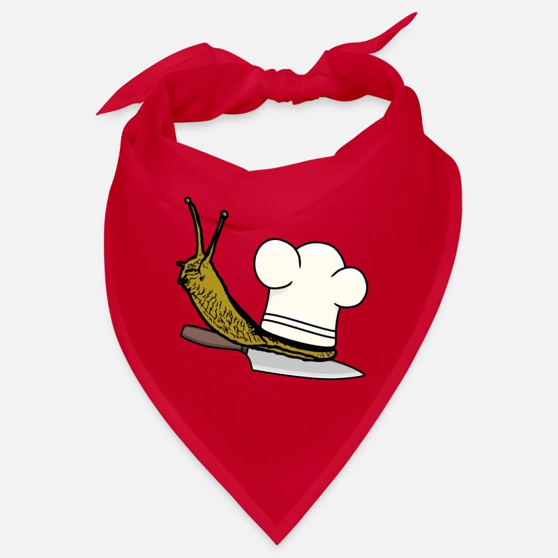 Slimy Kitchen Snail Chef Chef Hat Success Bandana