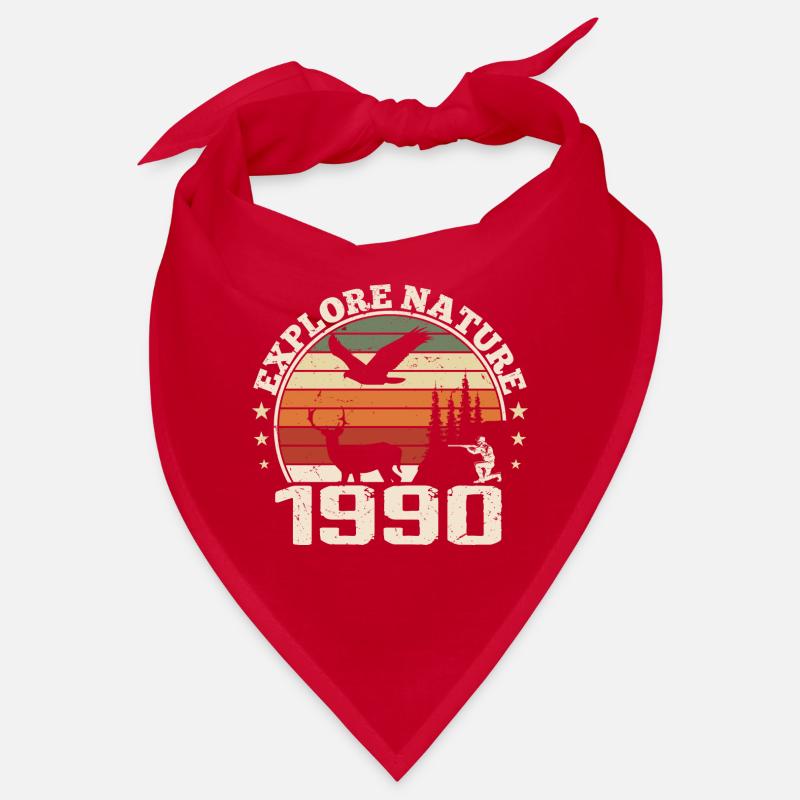 1990 Klassisches Jäger-Jubiläumsgeschenk 1990 Bandana